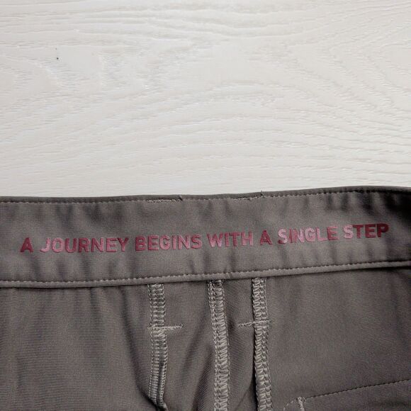 Rhone Pants Mens 30x30 Lichen Green Brown Commuter Slim Fit Chino 100036 - Picture 3 of 14